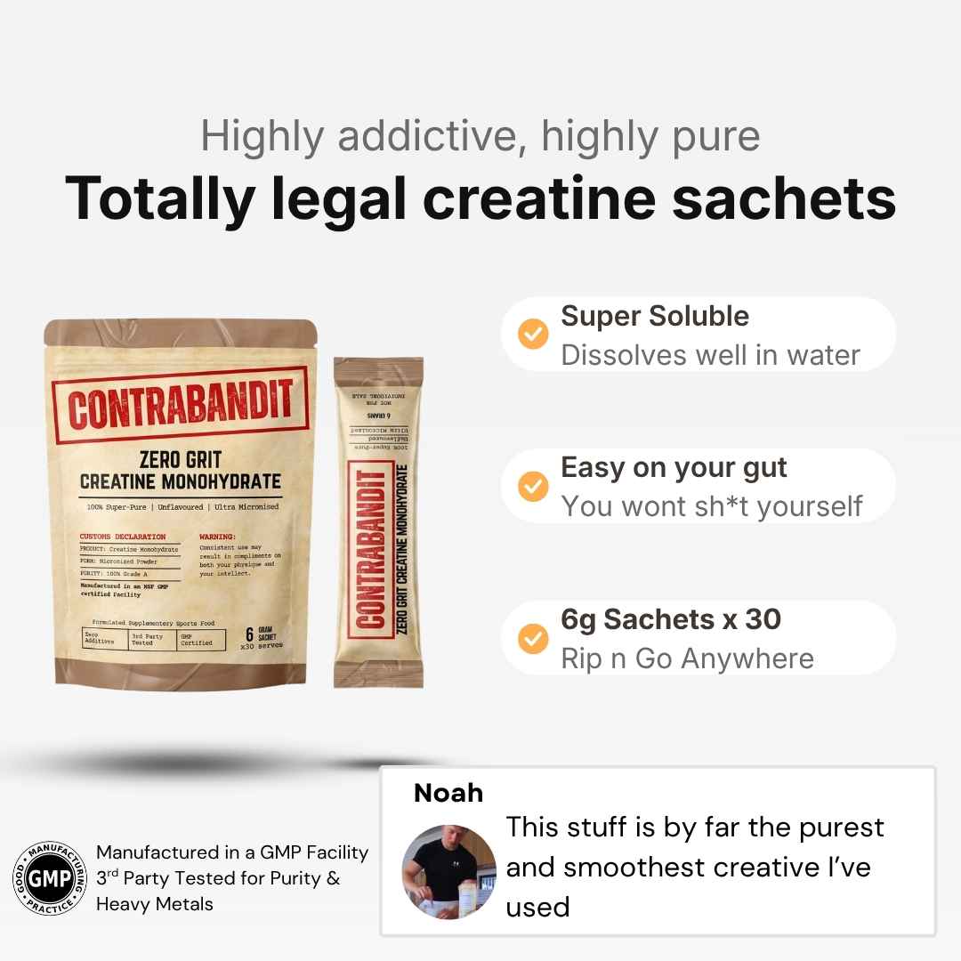 Zero Grit Creatine Rip-n-Go Sachets | 6g