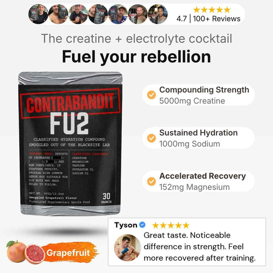 [SPECIAL] FU2 CREATINE + ELECTROLYTES  REFRESHING GRAPEFRUIT HYDRATION