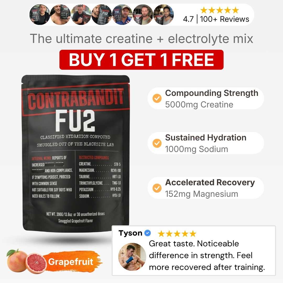 [SPECIAL] FU2 CREATINE + ELECTROLYTES  REFRESHING GRAPEFRUIT HYDRATION