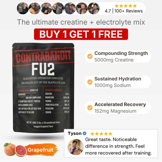 [SPECIAL] FU2 CREATINE + ELECTROLYTES  REFRESHING GRAPEFRUIT HYDRATION